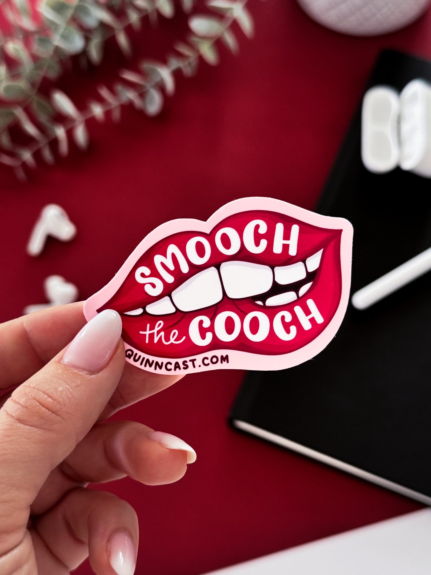 Smooch the Cooch Sticker