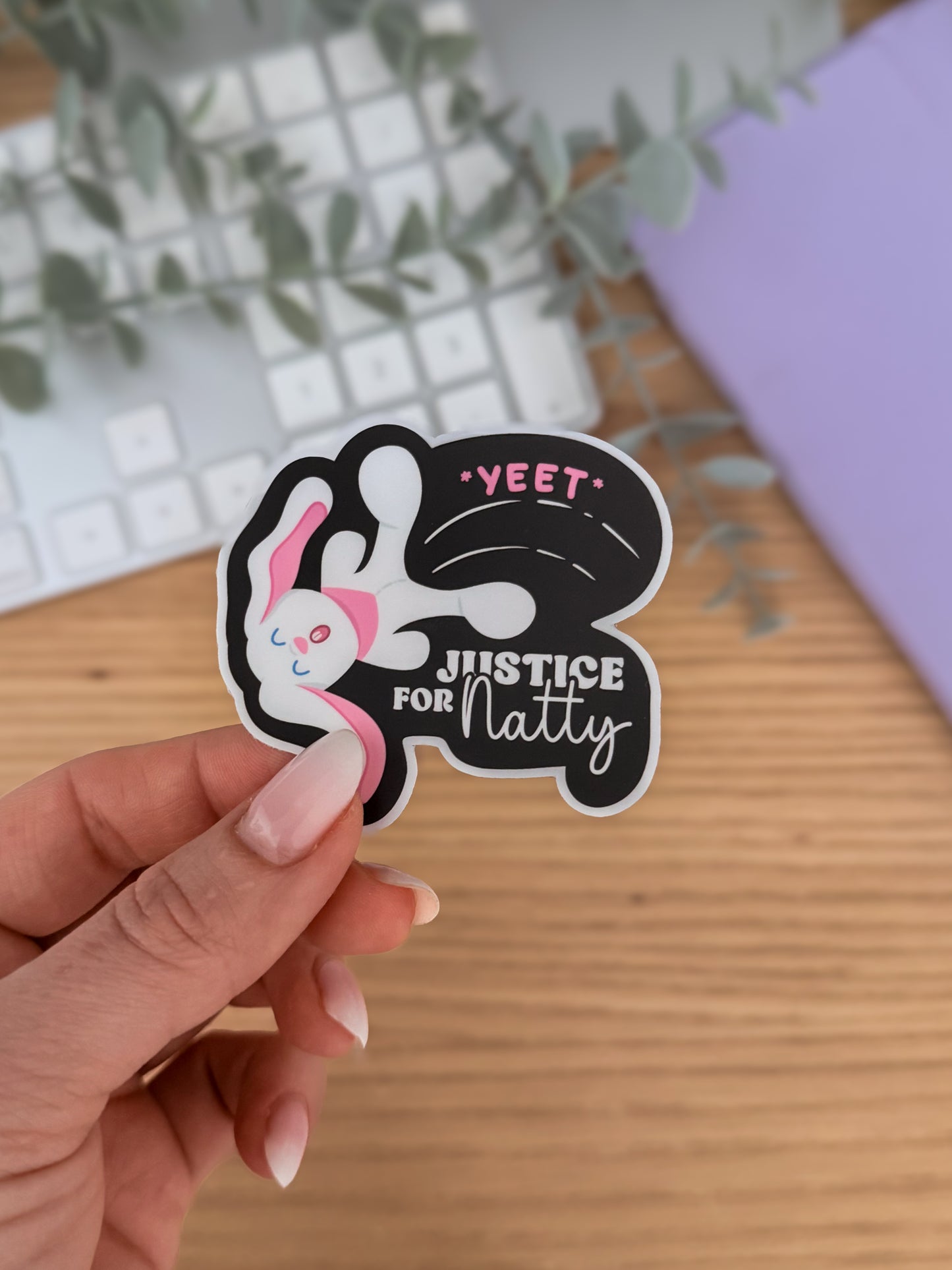 Justice For Natty Sticker