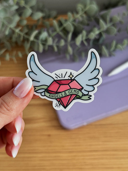 Angels & Gems Sticker