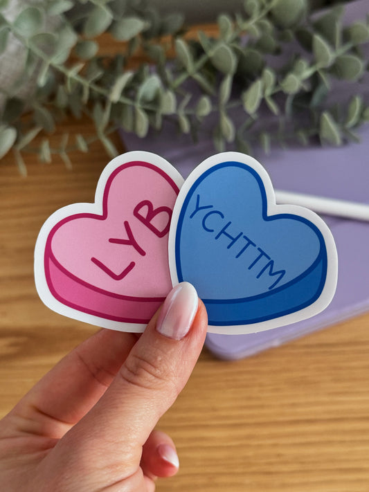 LYB & YCHTTM Sticker Set