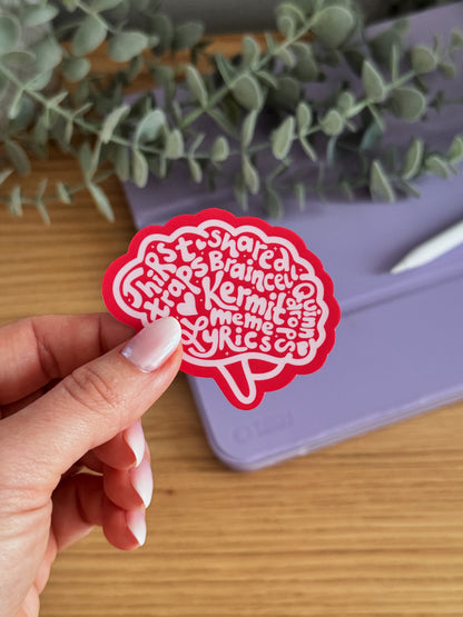 Angel Brain Sticker