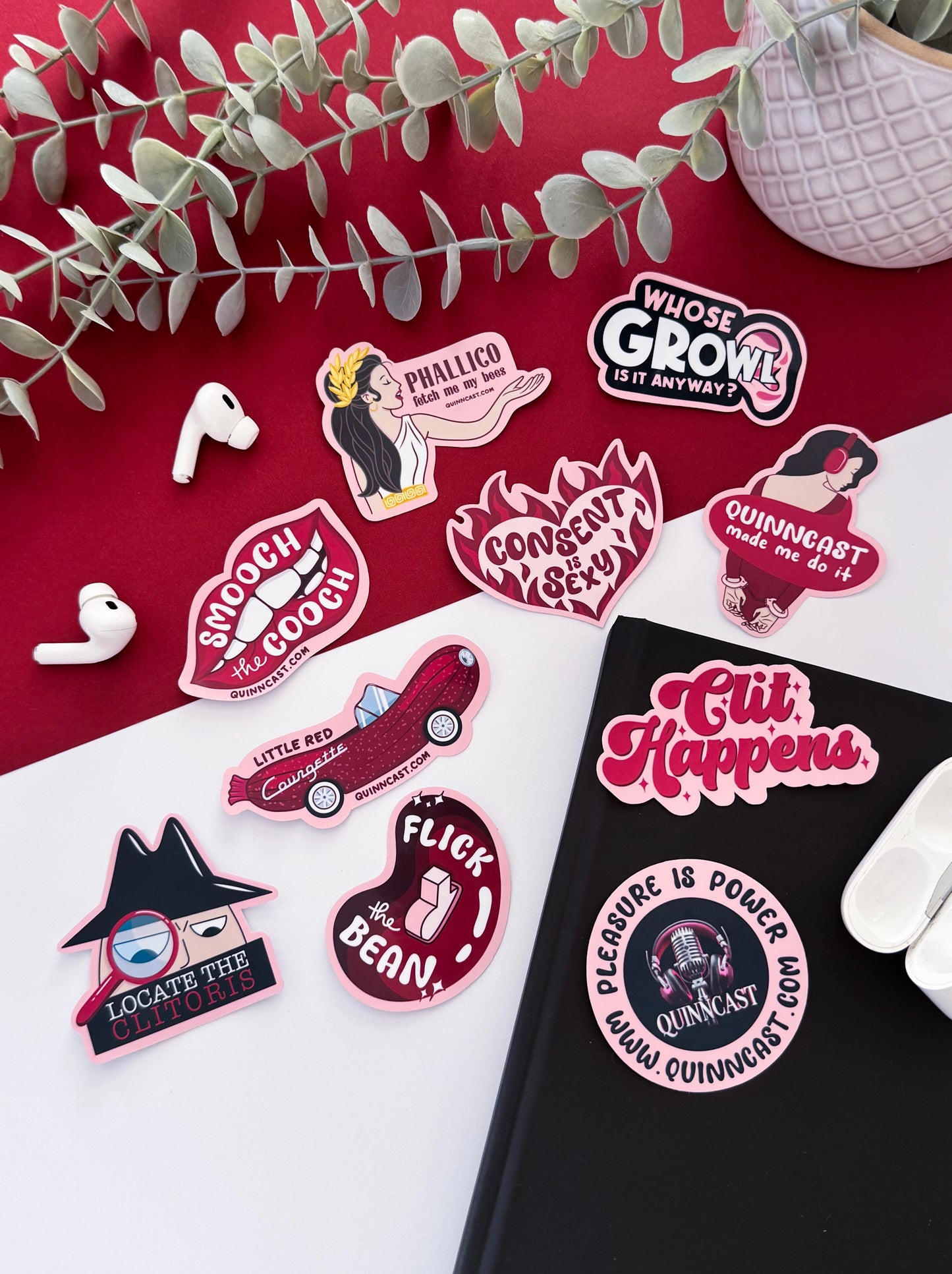 Clit Happens Sticker