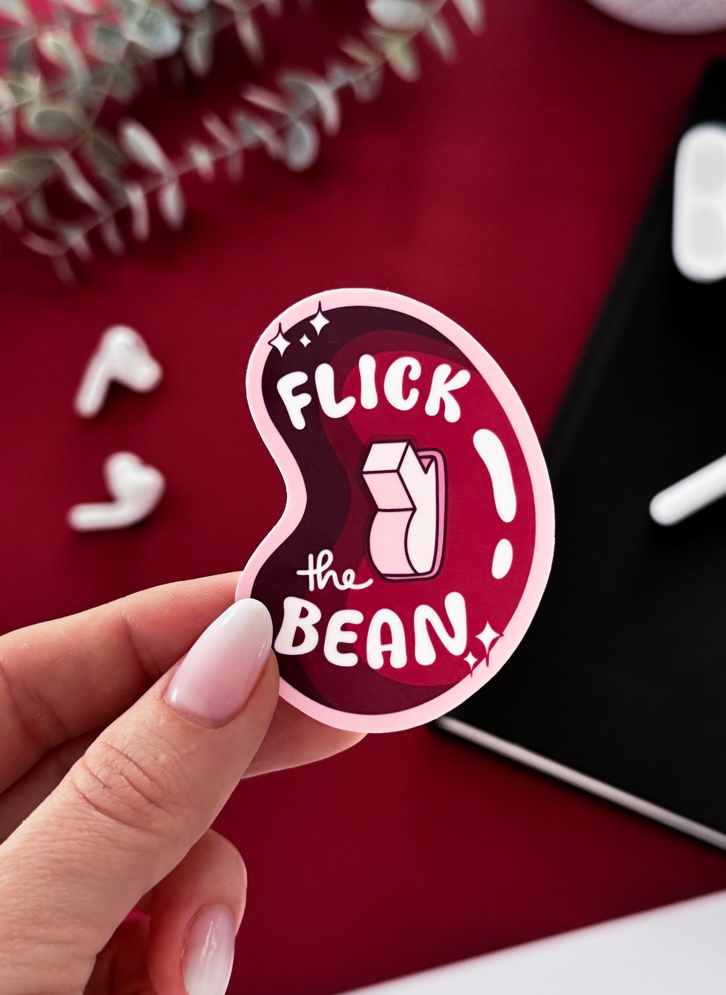 Flick the Bean Sticker
