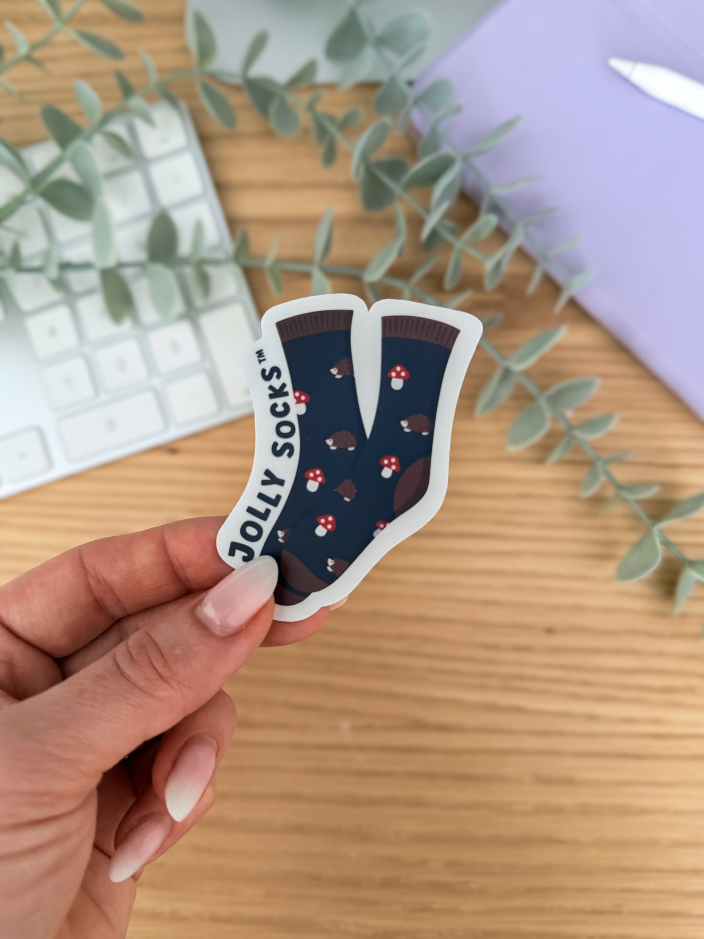 Jolly Socks Sticker