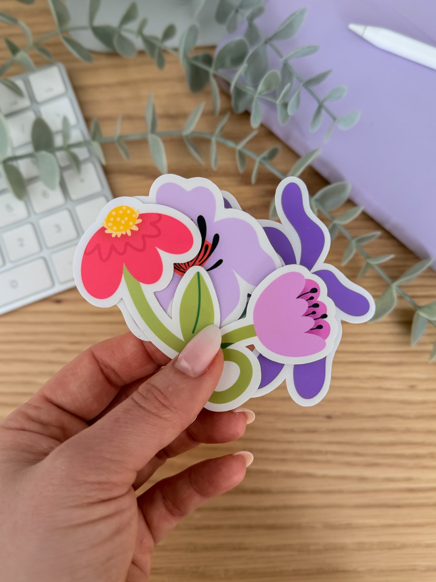 Literally Just Flowers Sticker Set