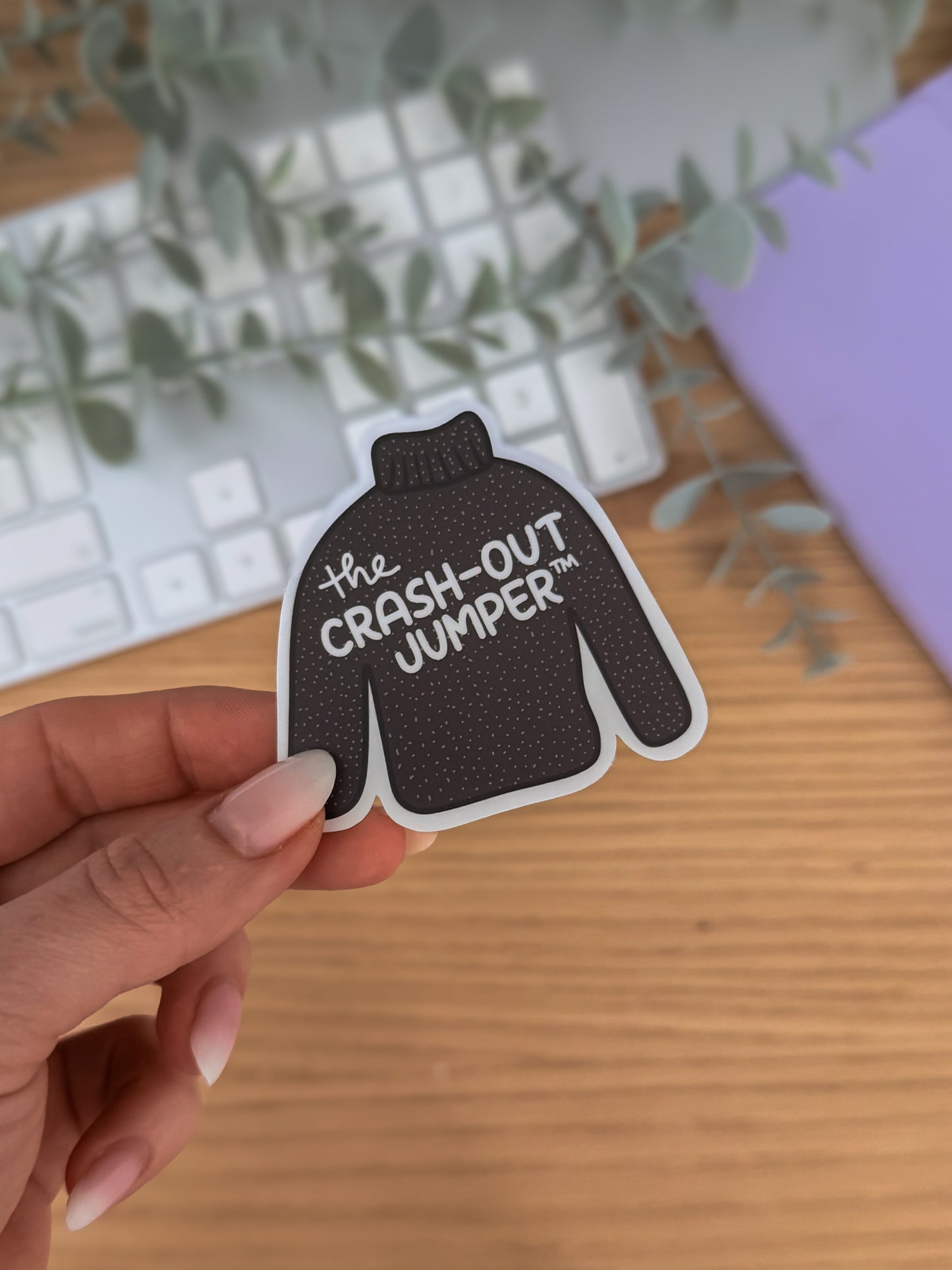 The Crash-Out Jumper Sticker